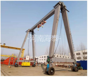 新疆-電動(dòng)輪胎門(mén)式起重機(jī)-MHET16+16t-19m